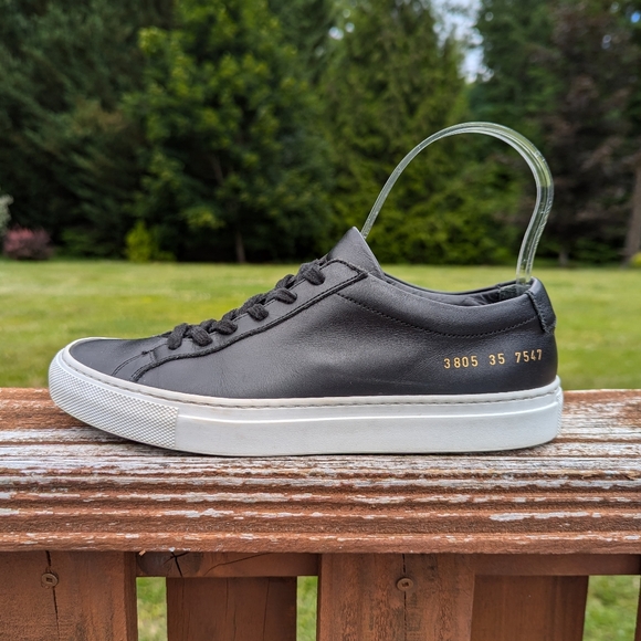 Woman by Common Projects Original Achilles Leather Sneakers Size EU 35 - Picture 8 of 11